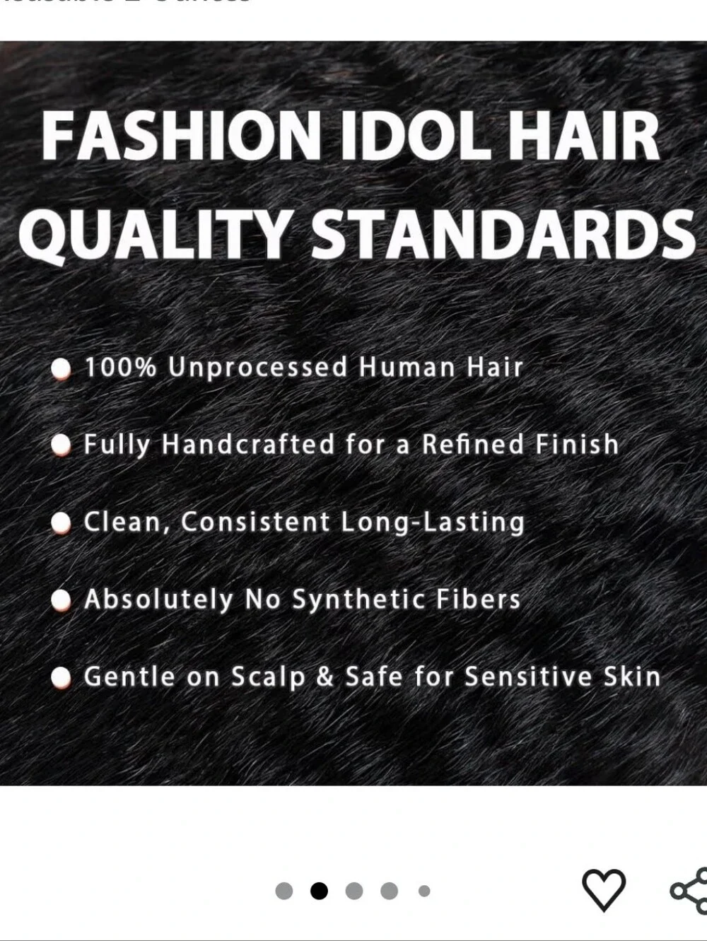 Kinky Straight Feather Crochet Human Hair Extension Yaki Wave 18 Inch